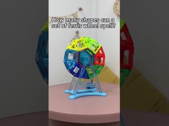 Reunião de disco magnético de segunda geração Ferris Wheel brinquedo de blocos de construção