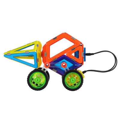 comprar Blocos Magnéticos para Crianças Locomotiva Brinquedos de Automóveis Diamante Com Controle Remoto online manufacture