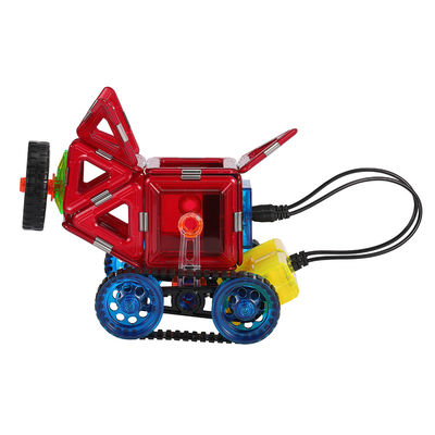 comprar Crianças 3D azulejos magnéticos controle remoto carro locomotiva carro de porco blocos magnéticos online manufacture