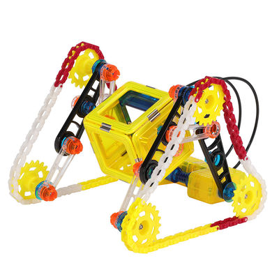 comprar Construção 3D Brinquedos de construção magnéticos Automóvel triangular com motor remoto online manufacture