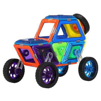 comprar Formas de Jeep Blocos de construção magnéticos com rodas azulejos magnéticos Acessórios online manufacture