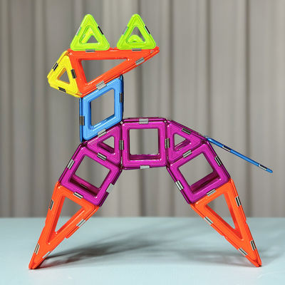 comprar Crianças coloridas Blocos magnéticos Animais Telhas de construção Sika Estrutura de veado online manufacture