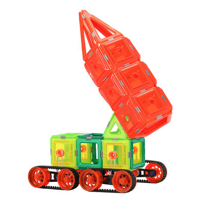 comprar Blocos de construção magnéticos 3D Brinquedos Veículo blindado de mísseis Para meninas de 3 a 8 anos de idade Meninos online manufacture