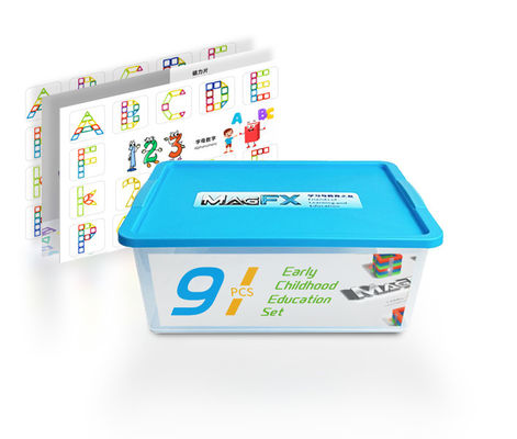 comprar Forma geométrica Blocos de construção magnéticos Brinquedos cognitivos Educação Infantil Auxílios didáticos online manufacture