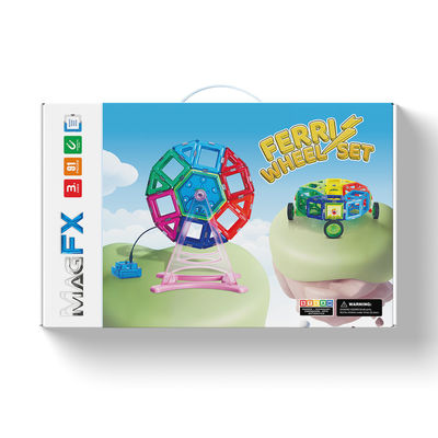 Segunda Geração Bloco Magnético Conjuntos Toy 91PCS Dreamland Tema Criatividade