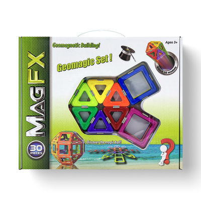 Blocos de construção magnéticos 3D Conjunto de formas de bola de Arquimedes Puzzle Decompressão brinquedo