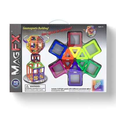 Inteligentes azulejos de construção magnéticos conjunto segunda geração brinquedos de blocos magnéticos colorido
