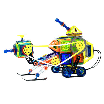 Sled Fortress 3d de brinquedos magnéticos com controle remoto