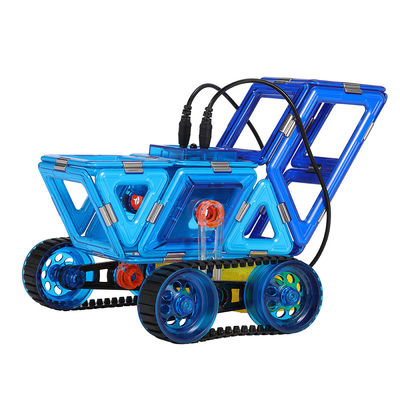 Carros de brinquedo magnéticos, veículo de reconhecimento de comando com motor de controle remoto