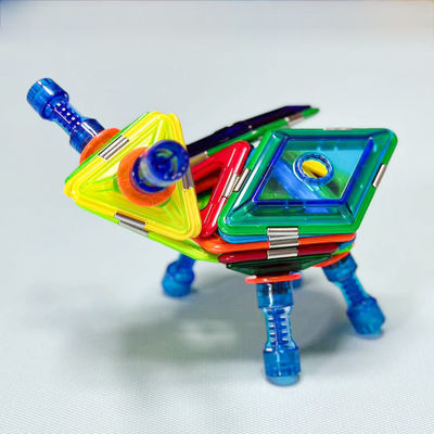 Aprendizagem STEM Blocos magnéticos Acessórios Brinquedos de construção magnéticos CE EN71 ASTM
