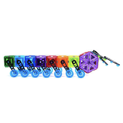 3Y+ Blocos Magnéticos Multicolores Acessórios Caterpillar Blocos Magnéticos de Jogos