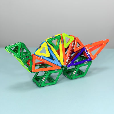 Crianças Animais Coloridos Versátil Blocos Magnéticos Ervas Comedores Dinossauros Chapas Magnéticas