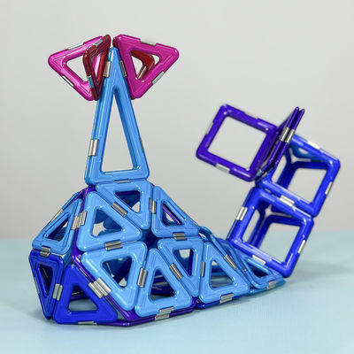 Eco Amigável Chapas Magnéticas Animais Balea Construção 3D Melhor Jogos de Presente Para Crianças