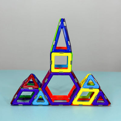 Pequeno Castelo Magnético Construção Brinquedos Blocos de Construção Set STEM Colorido Para Crianças