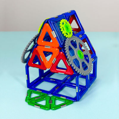 Crianças Desenvolvimento Criativo Construção Magnética Brinquedos Blocos de Construção Plástico 3D