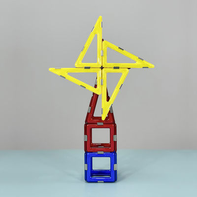 3D DIY Magnético Construção Brinquedos azulejos ângulo direito moinho de vento blocos de construção