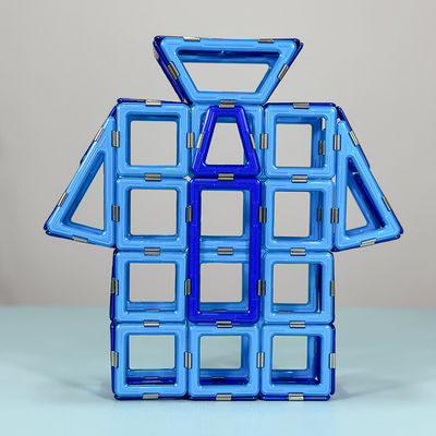 Crianças aprendendo brinquedo azulejos magnéticos blocos de construção formas de camisa montagem DIY