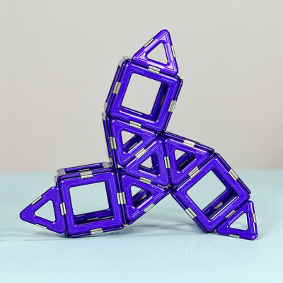 Formas de boomerang 3D conjuntos de blocos de construção magnéticos para educação desenvolver treinamento